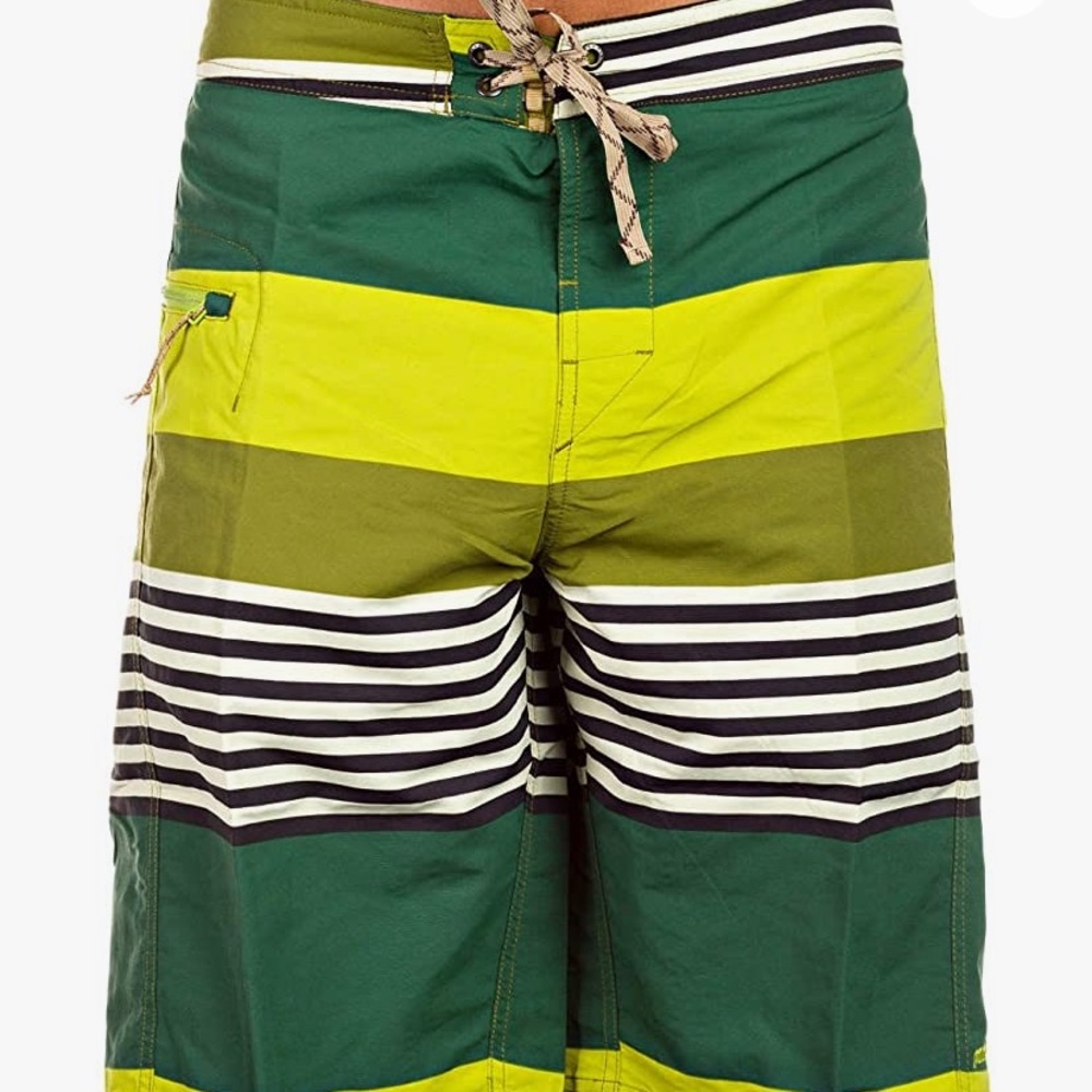 Patagonia Men’s Wavefarer Board Shorts Sz 38 Green